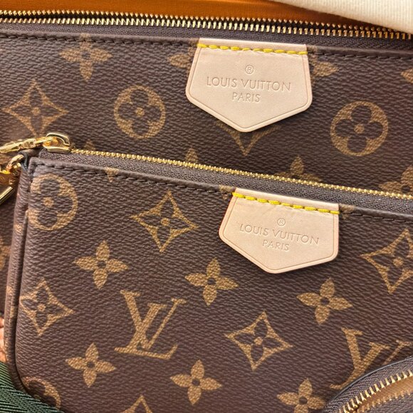 LOUIS VUITTON cowhide crossbody shoulder bag - Picture 3 of 10